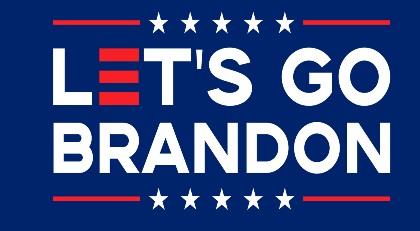 Trump 2024 - Let's Go Brandon! V2 - Bumper Sticker