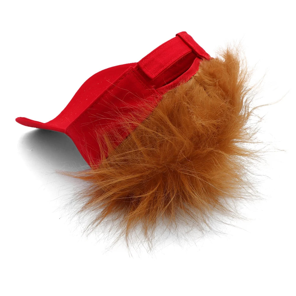 Trump 2024 Orange Hair Rally Hat