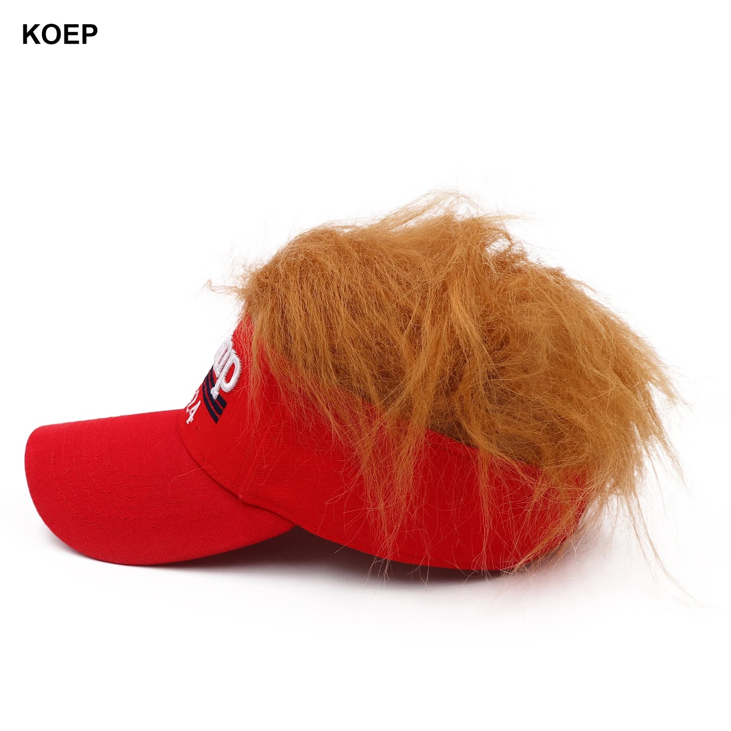 Trump 2024 Orange Hair Rally Hat