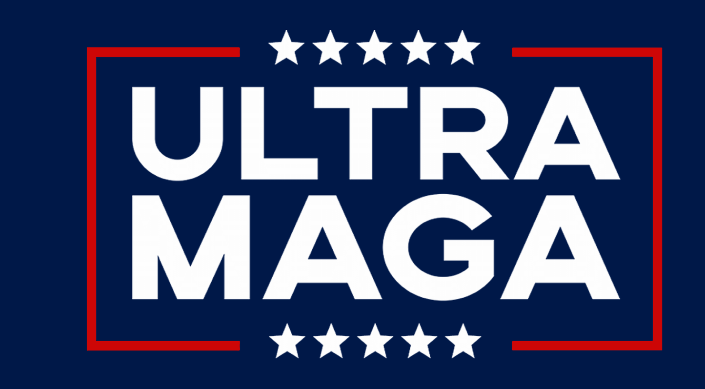 Trump 2024 - Ultra MAGA - Bumper Sticker